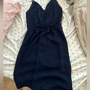 Babaton Navy blue dress